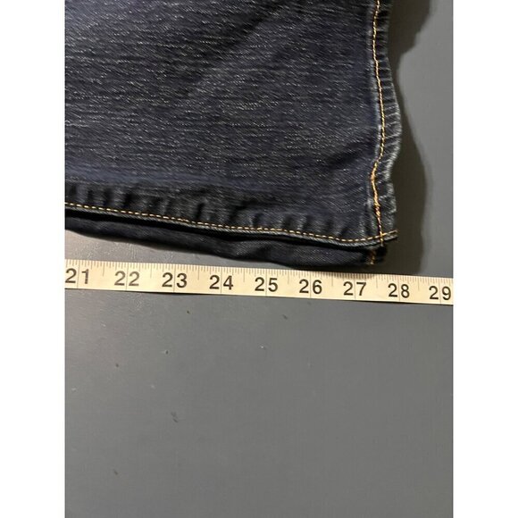 Signature Levi Strauss Mid-Rise Boot Cut Womens Jeans Size 24W Denim Western - Picture 9 of 11